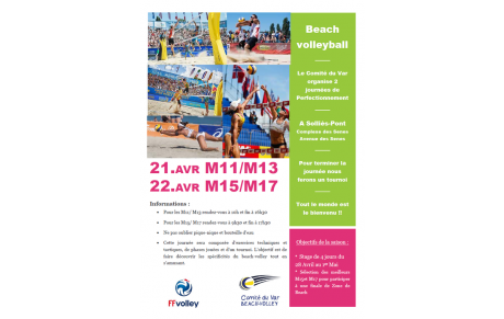 Les Actions de Beach Volley au Printemps