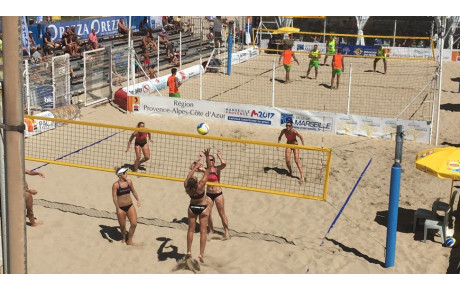 stage de beach volley adultes à Prague été 2019